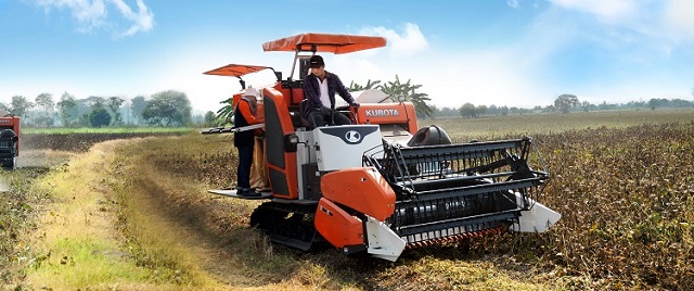 ชุดอุปกรณ์เก็บเกี่ยวถั่วเหลืองและถั่วเขียว ตราช้าง BK93 และ BK93G