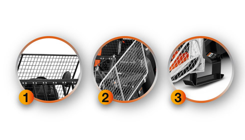 ชุดอุปกรณ์เก็บเกี่ยวข้าวโพด ตราช้าง CK70 PRO