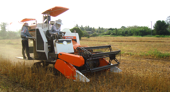 ชุดอุปกรณ์เก็บเกี่ยวถั่วเหลืองและถั่วเขียว BK70 / BK70G