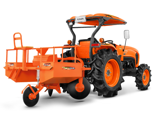 เครื่องปลูกมันสำปะหลังถังปุ๋ย CP100F