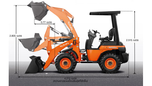 รถตักล้อยาง R430M