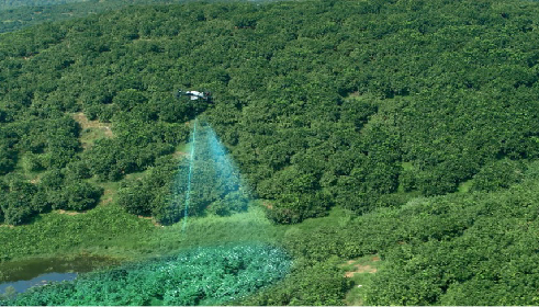 โดรนการเกษตร DJI รุ่น AGRAS T40