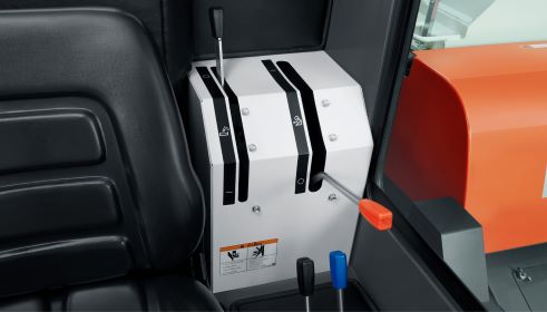 คลัทซ์คลายข้าวภายในตู้โดยสาร