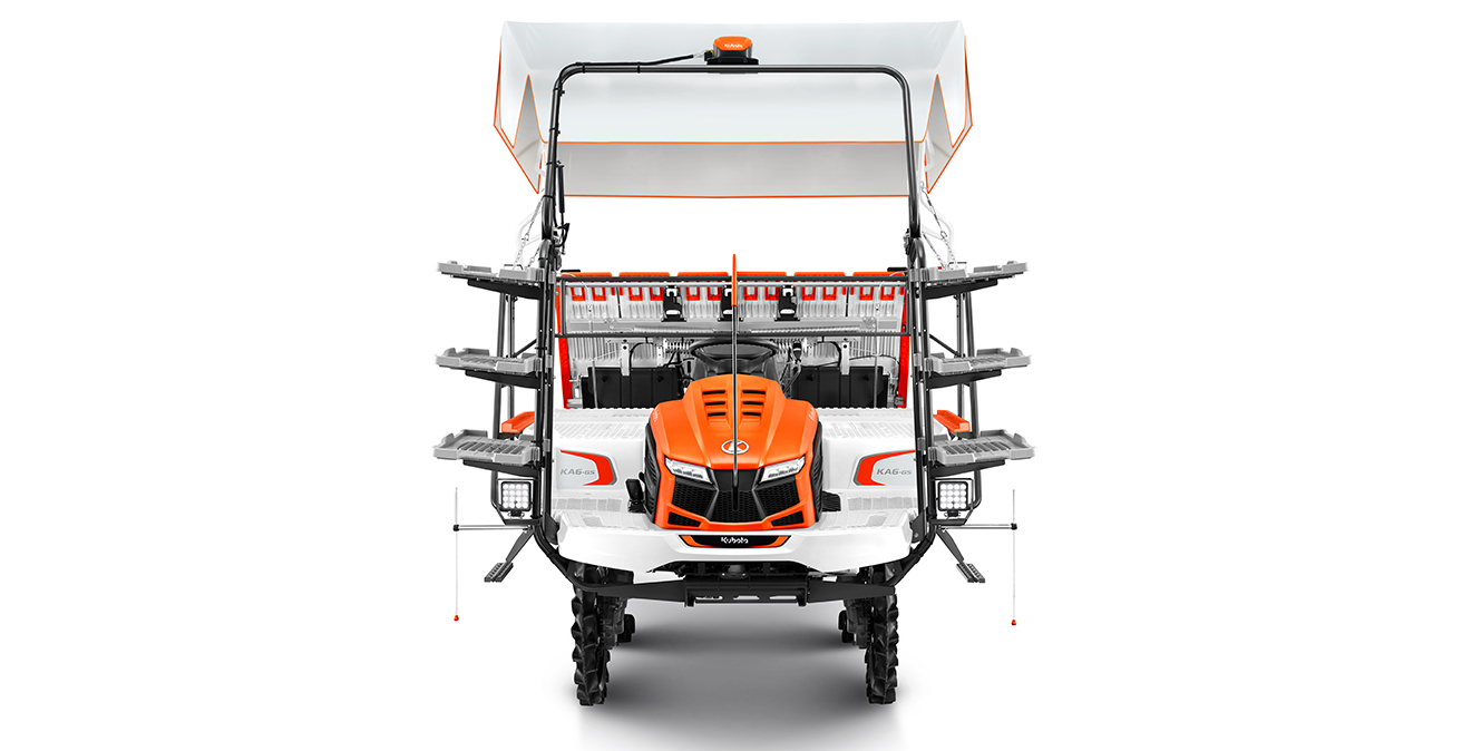 รถดำนานั่งขับ 6 แถว KA6-GS