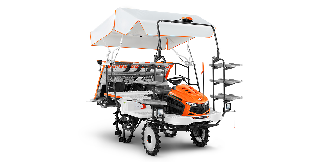 รถดำนานั่งขับ 6 แถว KA6-GS