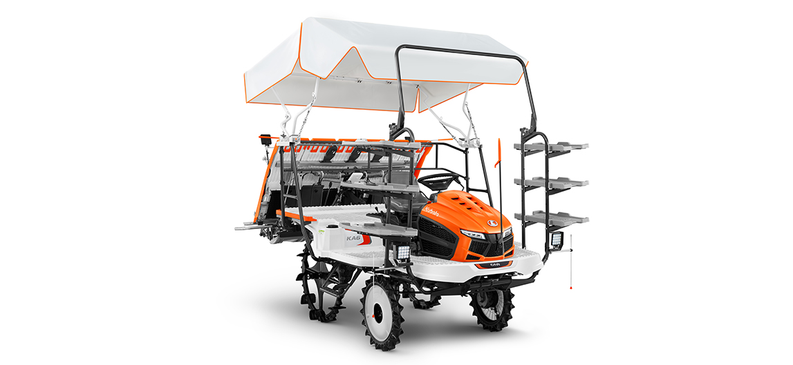 รถดำนานั่งขับ 6 แถว KA6