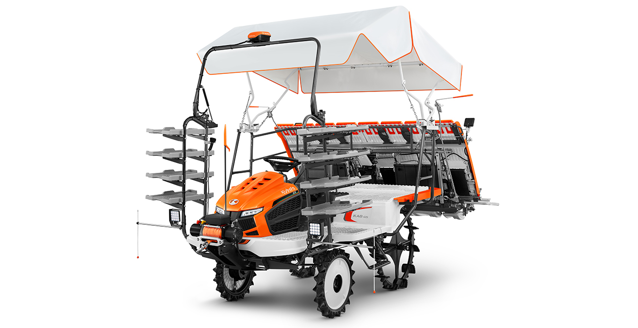 รถดำนานั่งขับ 8 แถว KA8-GS-W