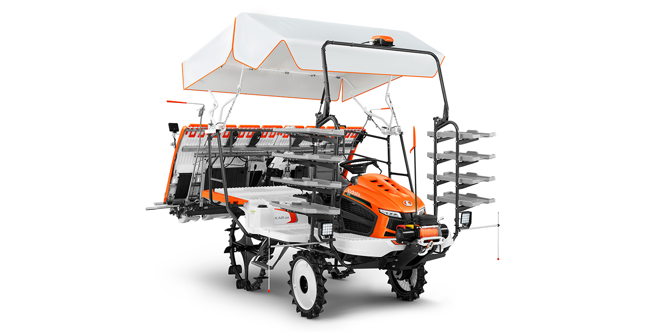 รถดำนานั่งขับ 8 แถว KA8-GS-W