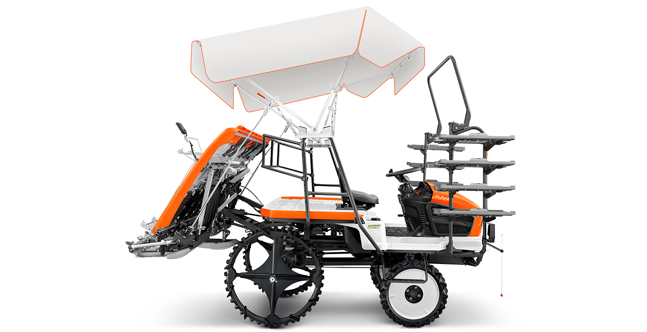 รถดำนานั่งขับ 8 แถว KA8