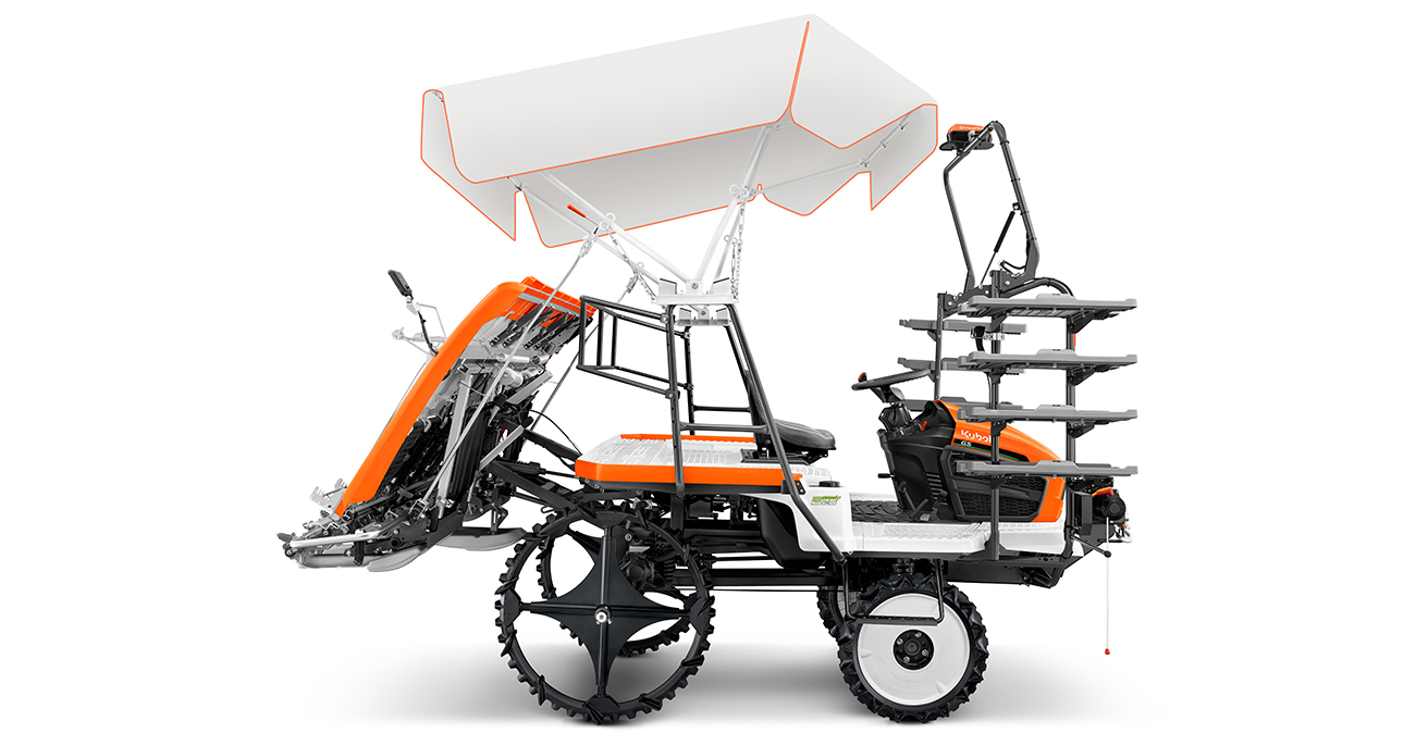 รถดำนานั่งขับ 8 แถว KA8-GS-W