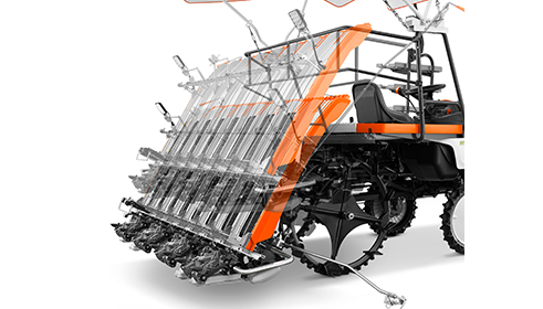 รถดำนานั่งขับ 6 แถว KA6-GS-W