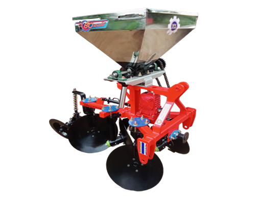 ผานไถเบิกกลบพร้อมถังปุ๋ย รุ่น B