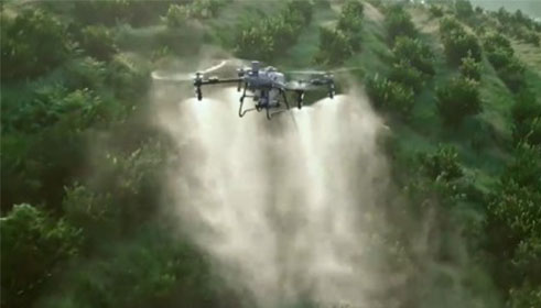 โดรนการเกษตรุ่น AGRAS T70P